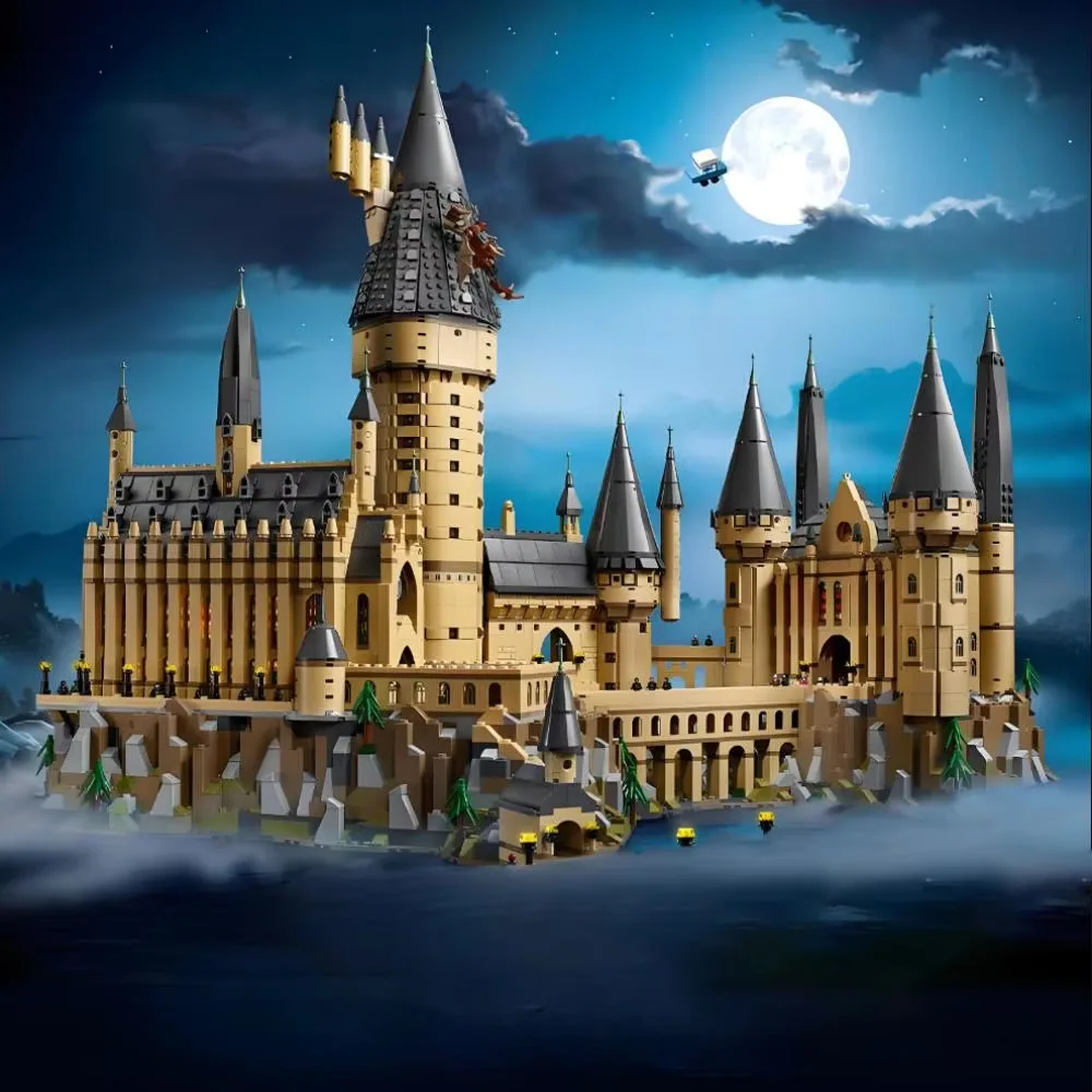 Creative Expert Magic Castle Street View Moc kids collection harry Ideas Building Blocks set Model Toy Gift 6020pcs 71043 16060