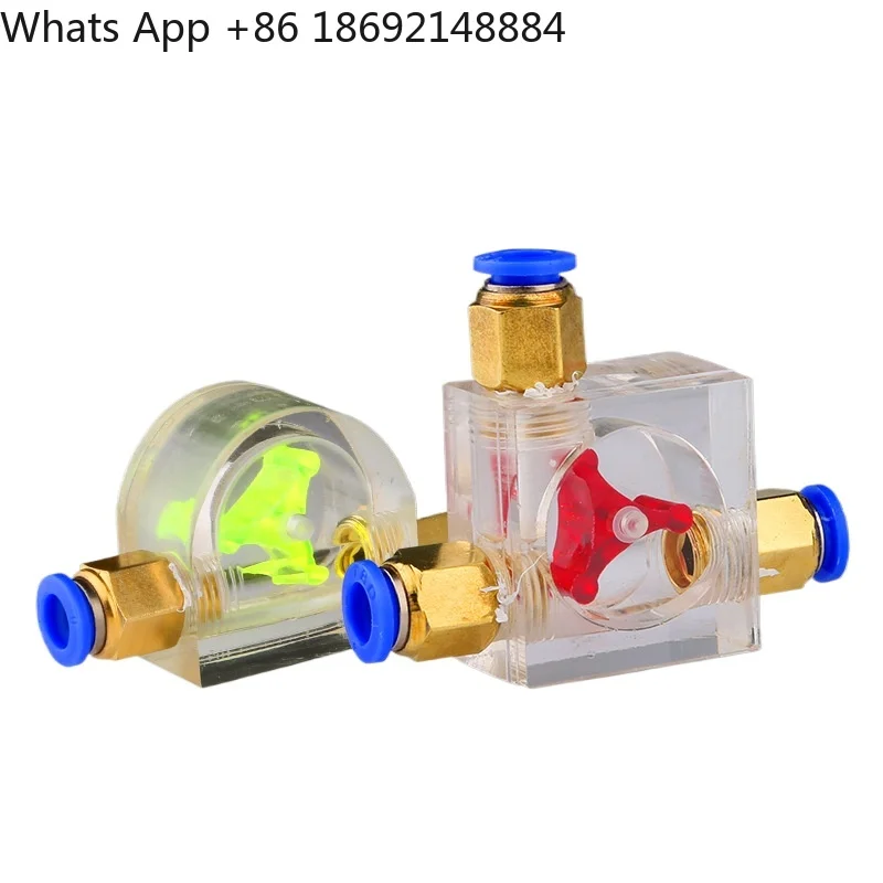 Engraving Machine Water Cooled Spindle Motor Water Flow Indicator Water Pump Rotor Observer Tachymeter