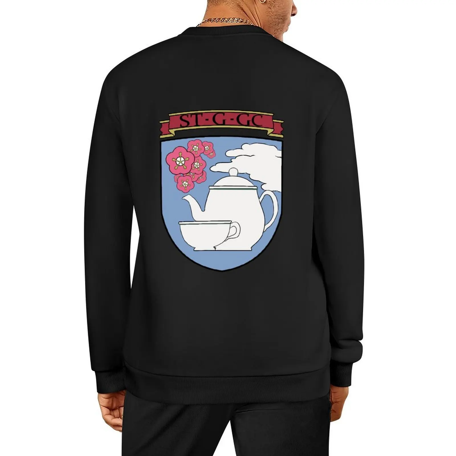 

St. Gloriana Pullover korean clothes men's coat men's clothing men's autumn clothes sweatshirt for men