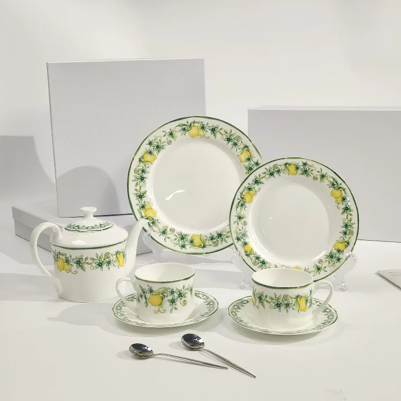 

European - Style Simple Light - Luxury Western - Food Plate Creative High - End for Restaurant Hotel Gift