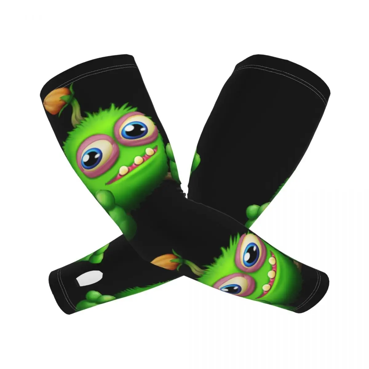 My Singing Monsters Arm Sleeves Warmer Men Women Electronic Games UV Sun Protection Tattoo Cover Up Sports Compression Cycling