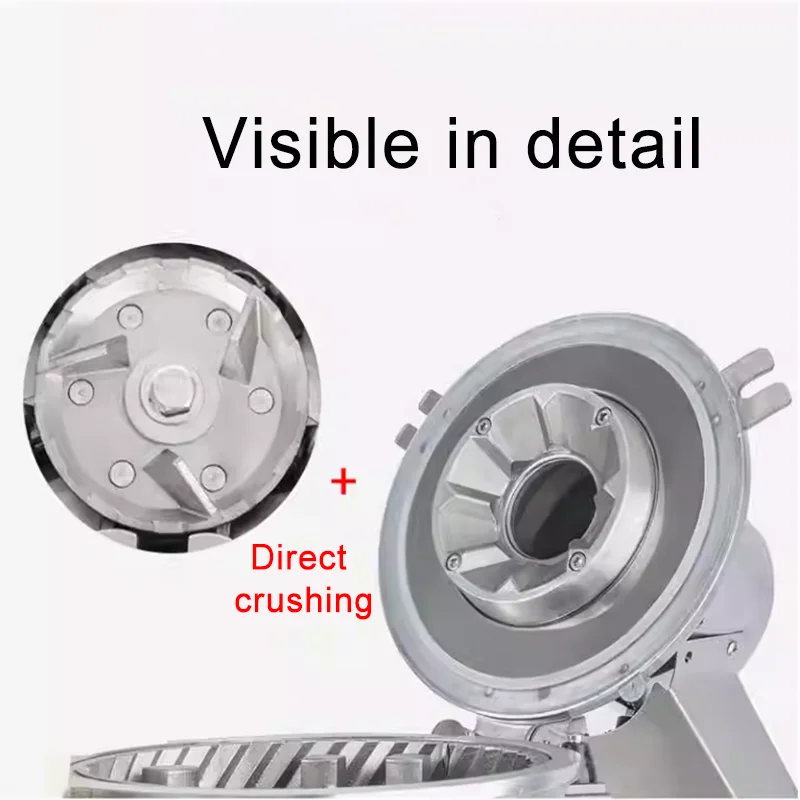 

Professional Stainless Steel Electric Pulverizer Machine Small Powder Grinder for Spices Tea Dried Herbs Food Hammer Mill