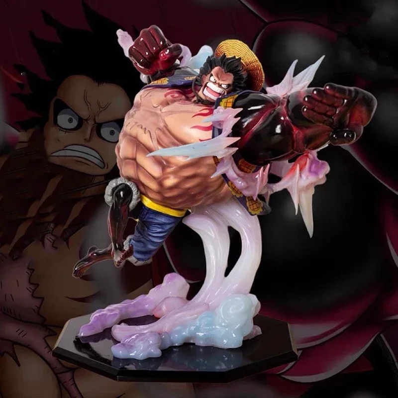 Anime One Piece Figure Luffy Sanji Ace Action Figures Bounce Fighting Form Figurine Collect Model Table Decor Adult Kid Toy Gift