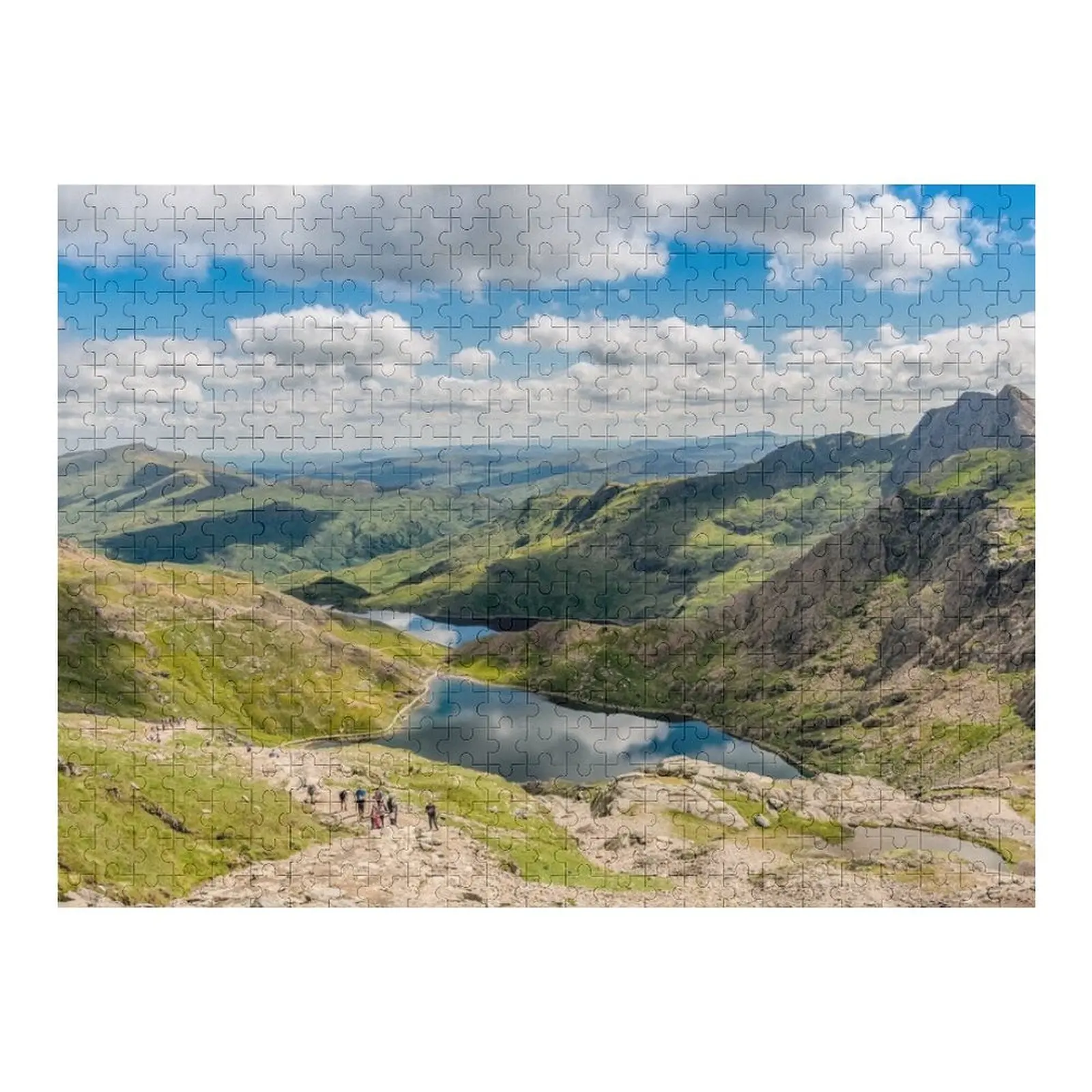 

Snowdon Miners Path Wales Jigsaw Puzzle Christmas Gifts Personalised Name Personalized Gift Ideas Puzzle