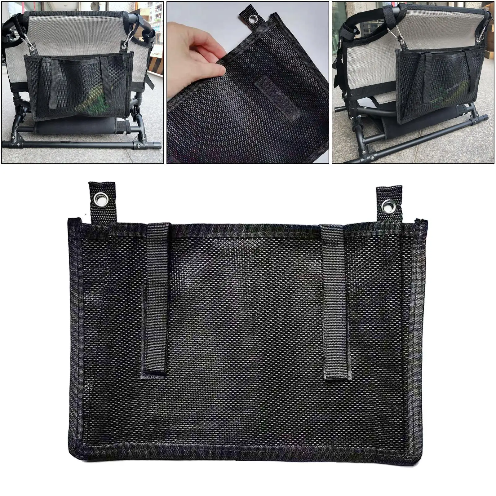 

Kayak Storage Pouch Mesh Storage Side Pouch Boat Fishing Holder Bag Canoe Mesh Bag Water Sports Kayak Accessoties