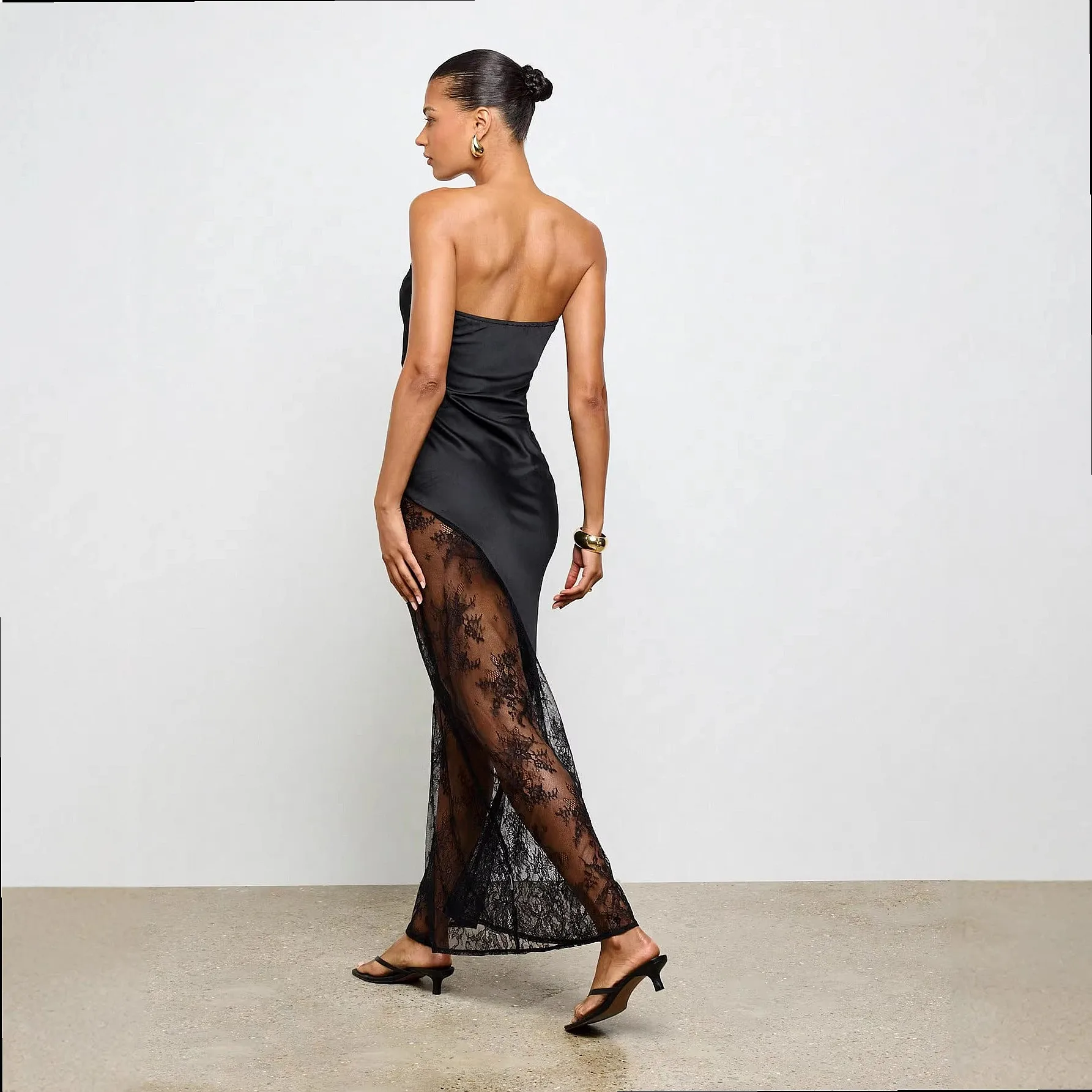 Romantic Lace Corset Bodycon Long Dress Dresses for Women Spring Summer Elegant Fitted Mermaid Evening Gown