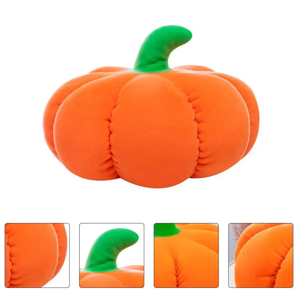 

1Pcs Pumpkin Pillow Creative Soft Cushion for Halloween Decoration Cute Stuffed Pumpkin Sofa Throw Pillow Home Festive Decor