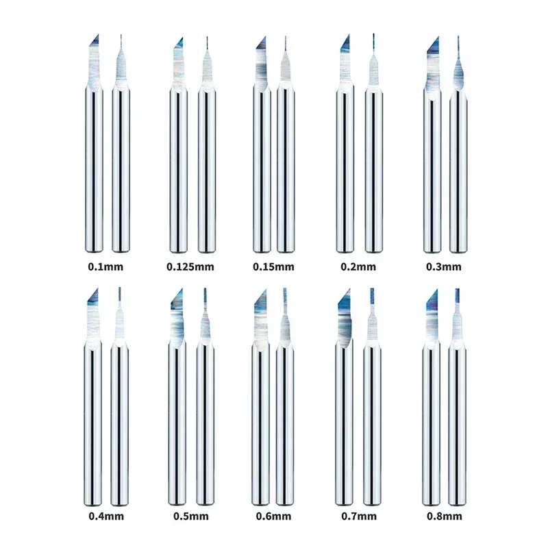 DSPIAE AT-TH 3,175mm mango de fijación de broche de empuje cabeza de tallado de acero de tungsteno herramientas manuales cincel de pelado para carpintería nuevo