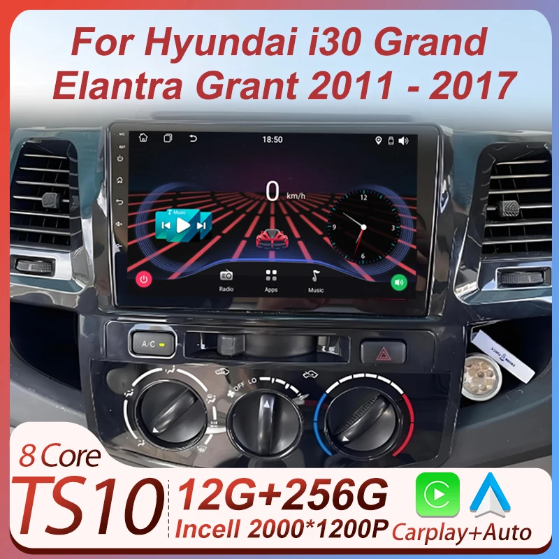 

Car Video Player For Hyundai i30 II 2 GD 2011 - 2017 Car Radio Multimedia Player Autoradio GPS Carplay Android Auto Touch Screen