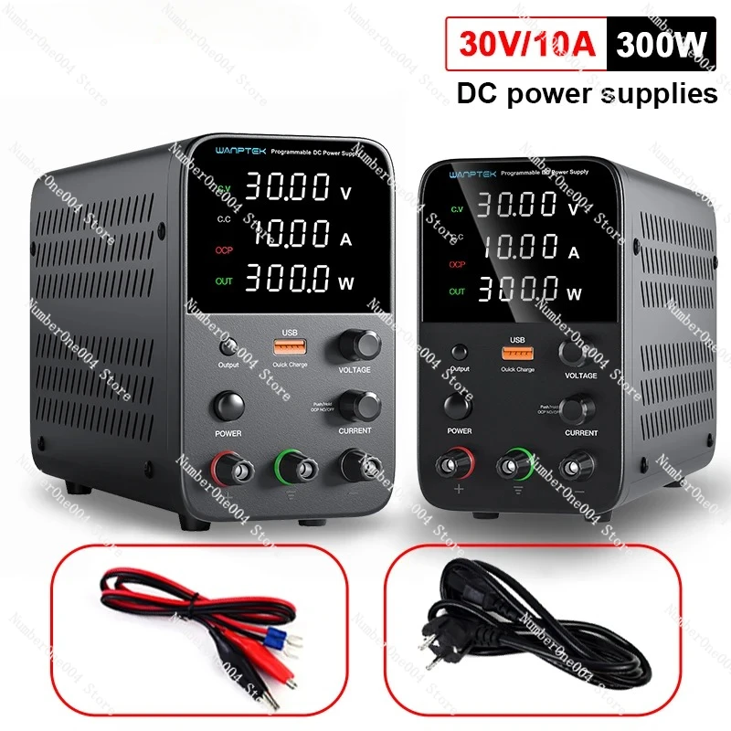 Wanptek Programmable DC Power Supply WPS3010H Laboratory Maintenance Workbench  30V 10A Voltage Current Regulator AC 220V 110V