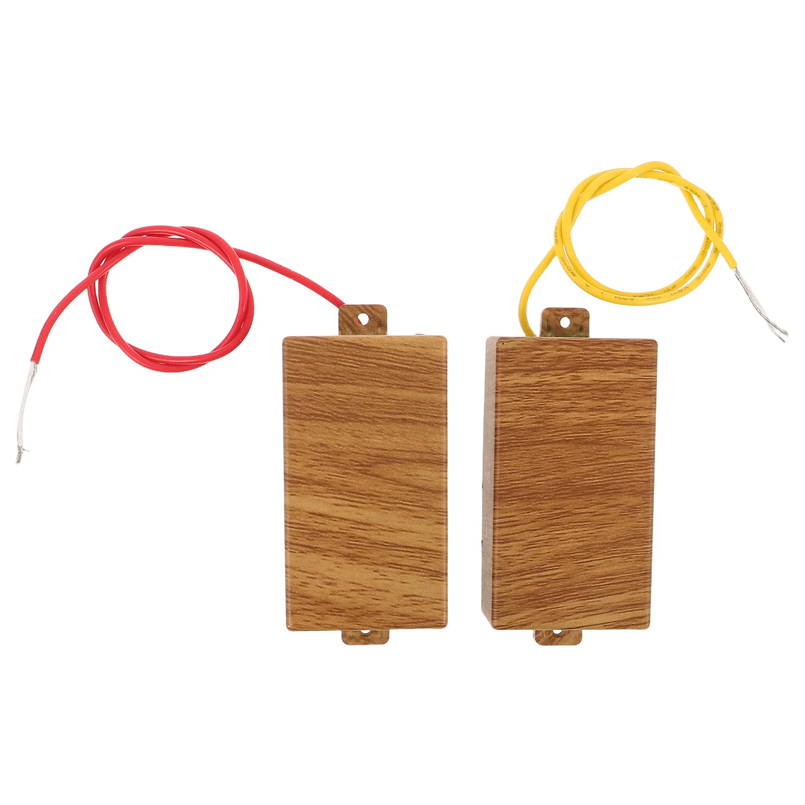 

Комплект из 2 звукоснимателей для электрогитары, металлические двойные мини-хамбакеры, для установки на бридж и нейк, запасные части для живых выступлений и записи