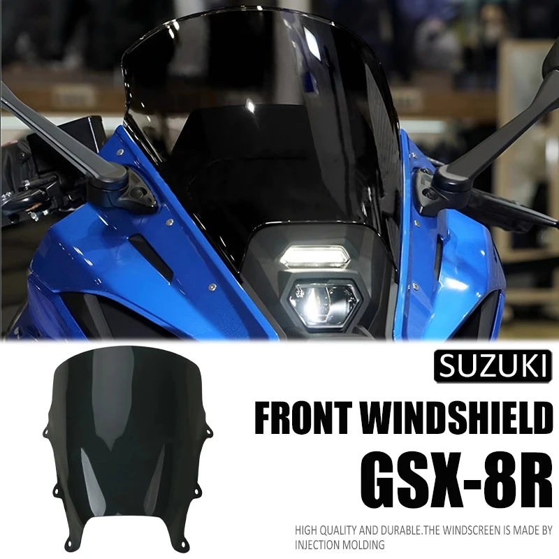 New gsx-8r Motorcycle Accessories Front Windscreen Windshield Fairing Wind Deflector Fit For GSX-8R GSX8R GSX 8R 2023 2024 2025