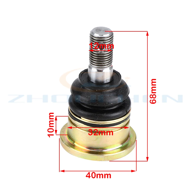 M12 32X10mm ball joint ATV UTV Offroad Motorcycle Ball Joint Steering Tie Rod Ball Joint Set Motorcycle Modification Accessories