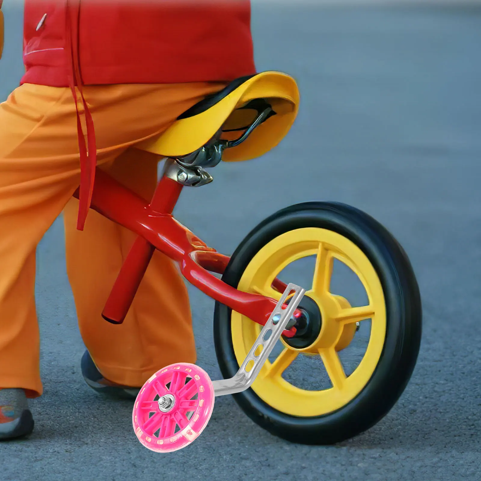 

Other Accessories Flash Training Wheels Child Kids Bikes Aluminum Alloy Balance