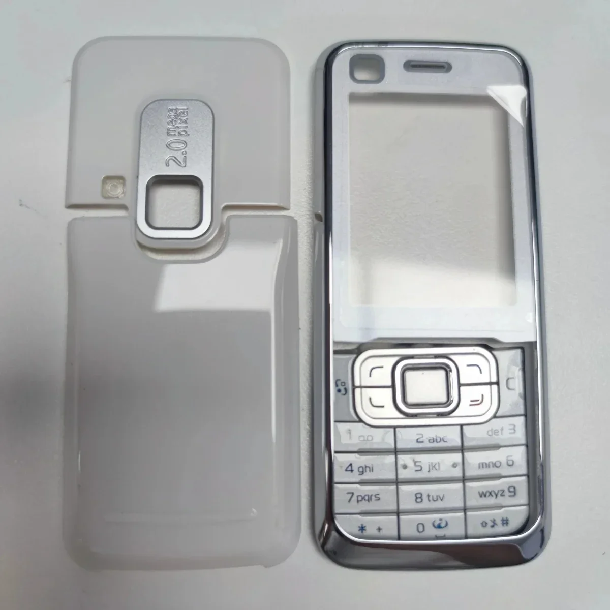 

Для Nokia 6120 6120C чехол для телефона + клавиатура + задняя крышка аккумулятора, запасные части