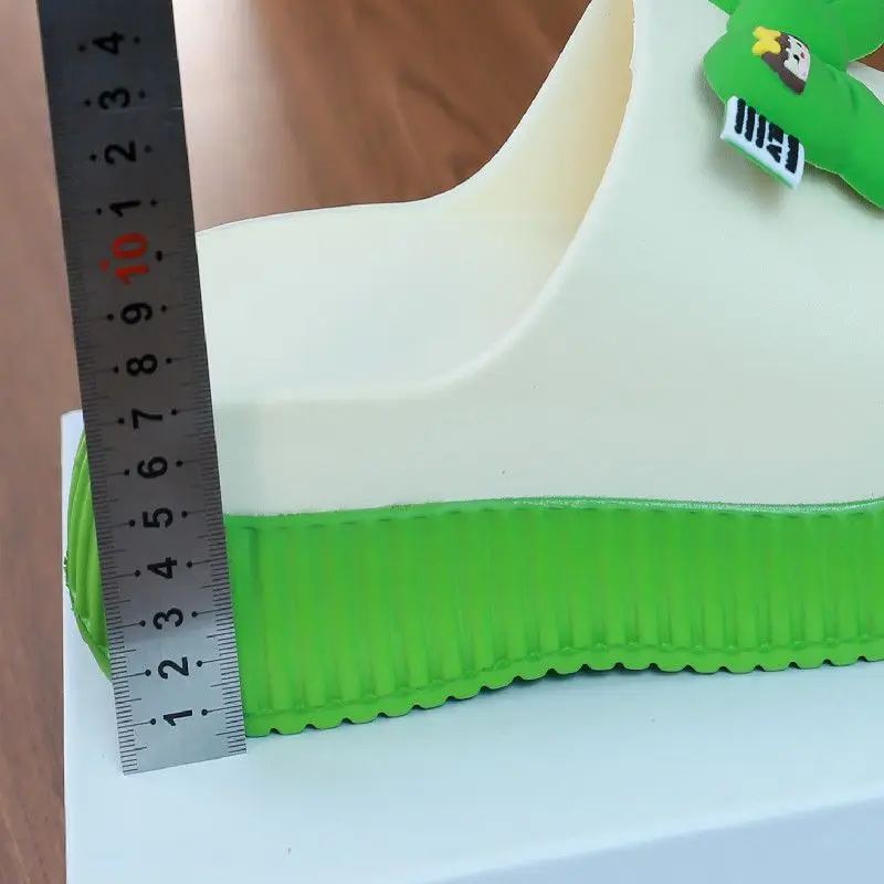 Women Chunky Platform Sandals Casual Non-slip Slides Summer Wedge Slippers Woman Fashion EVA Outdoor Beach Slippers Flip Flops