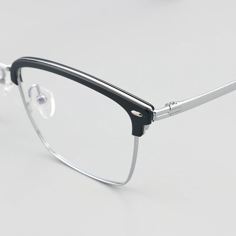 

Retro Square Titanium Eyeglasses Fashion Optical Prescription Myopia Reading Glasses Frame For Spectacle Eyewear