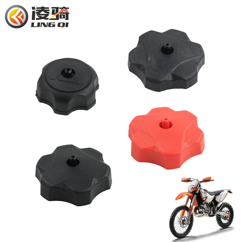 LINGQI Motorcycle Equipment Accessories Fuel Gas Tank Cap Lid for 49cc 70cc 90cc 110cc ATV Quad 4 Wheeler Black Oil Filler Caps