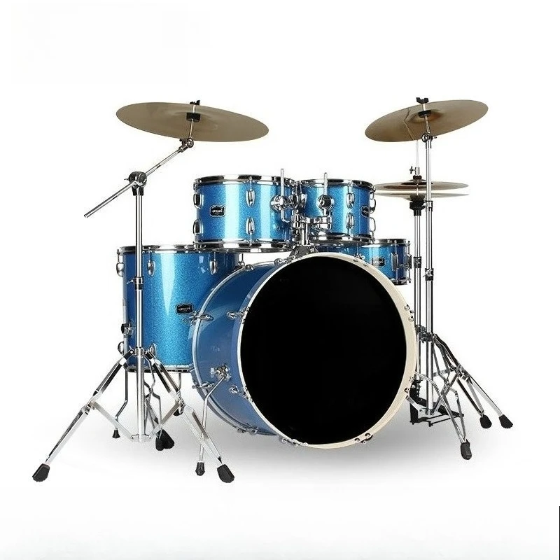 

Hooqu Factory Sale Professional Musical Percussion Instrument Jazz Drum Kit Drums Set