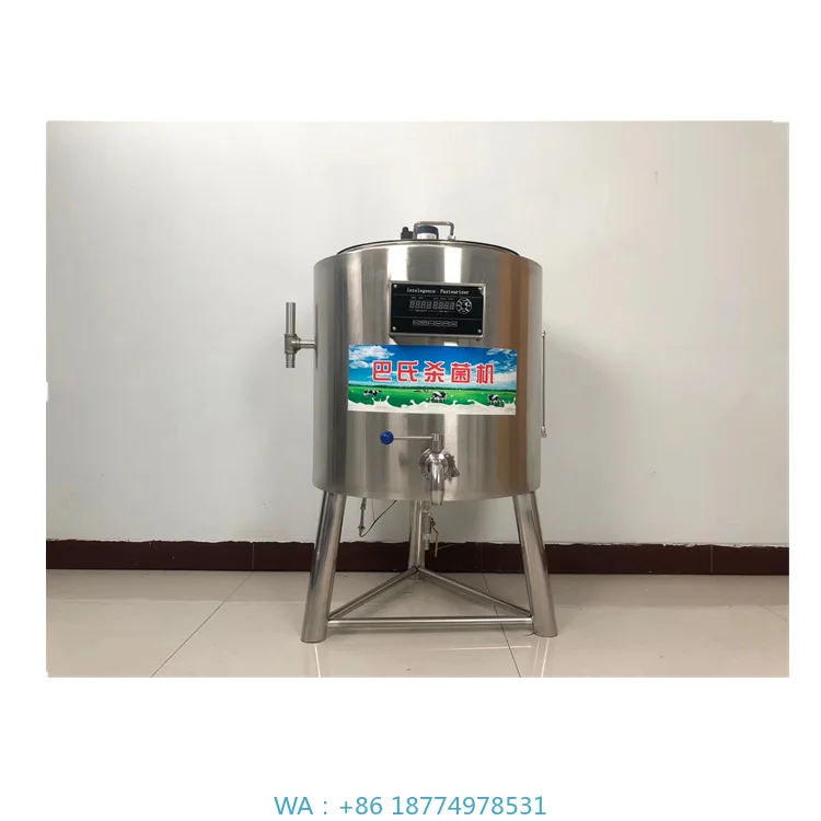 Macchina per pasteurizzazione pasteurizzatore per latte allo yogurt Fabbrica 30L Macchina per pasteurizzazione del latte Bevanda liquida Serbatoio per uova Succo di frutta