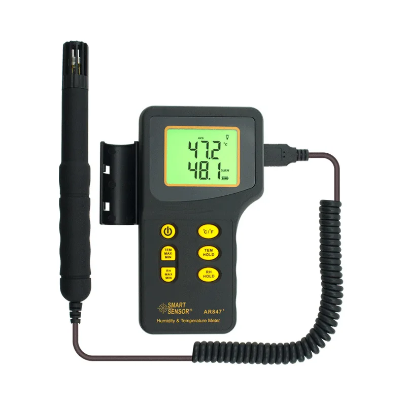 

Thermohygrometer Environmental Temperature and Humidity Indoor and Outdoor Temperature and Humidity Meter