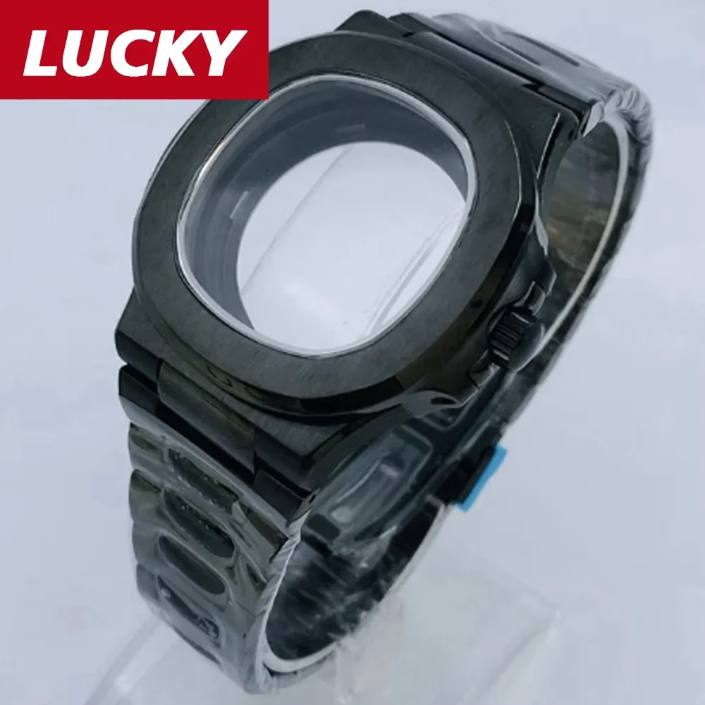 

43mm Steel Case For NH35 Sapphire Glass Fit NH35 NH36 NH70 Movement Watch Accessories Watch Parts For NH35 Dial