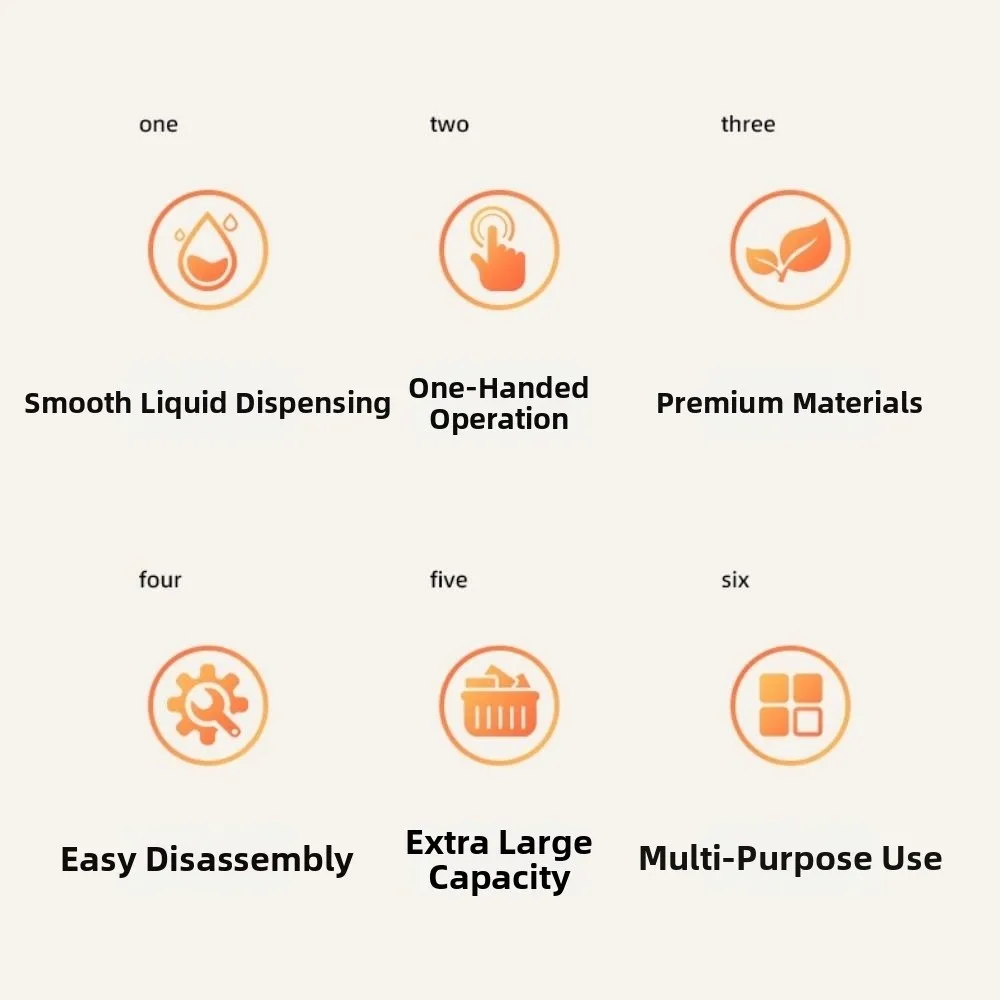 موزع صابون اليد للمطبخ 2 في 1، حاوية صابون سائلة قابلة لإعادة الملء ومضادة للتسرب مع إسفنجة ذات سعة كبيرة، حامل إسفنجة للمنزل #3