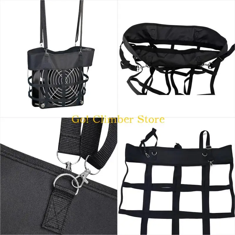 

Q84C Регулируемая коробка держатель вентилятора электрический вентилятор подвесной сумка для вентилятора для вентилятора