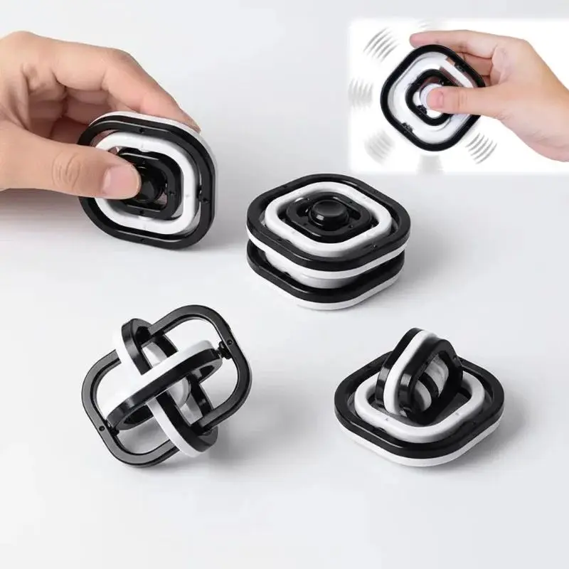 

Новые 3D-игрушки-фиджеты: вращающийся спиннер для пальцев, гироскоп для снятия стресса, сенсорный подарок для детей и взрослых при аутизме и СДВГ