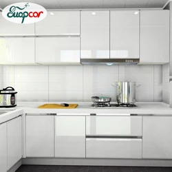 Papel tapiz impermeable de PVC a prueba de aceite, autoadhesivo blanco para armario de cocina, sobremesa, renovación de muebles antiguos, pegatinas de cambio de Color
