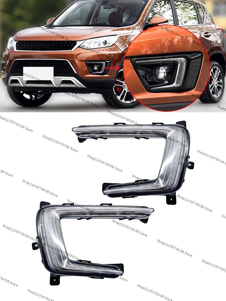 Customer customization Front Bumper Fog Light For BAIC Senova X35 EX260 EX360 Front Bumper Fog Lamp