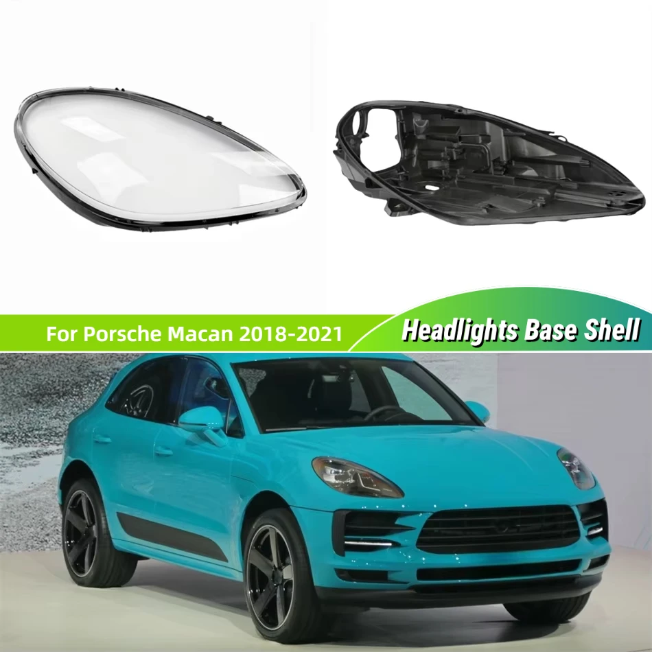 

For Porsche Macan 2018 2019 2020 2021 Car Interior Spare Parts Base Head Lamp Shell Headlamp Back Housing Headlight Shade