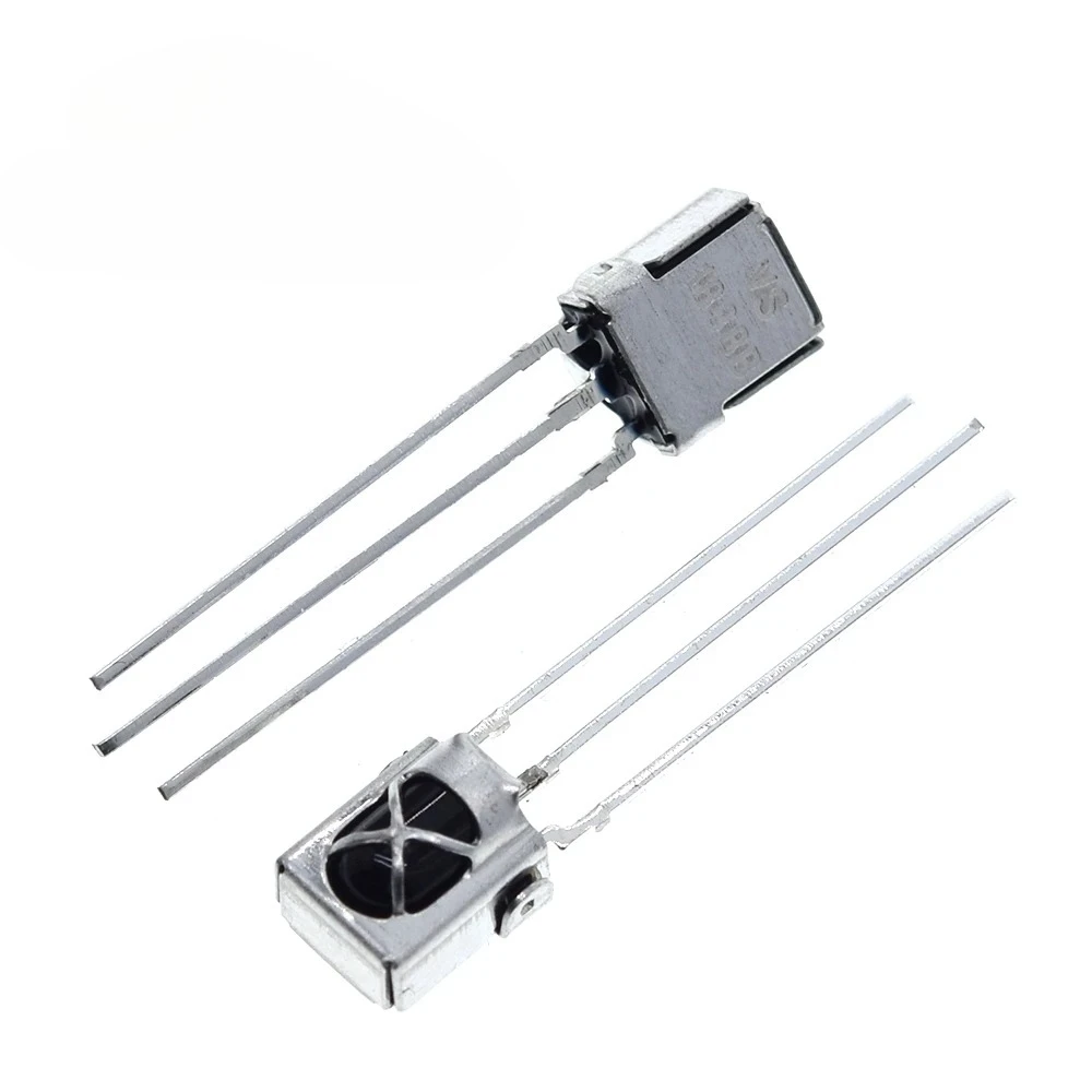10/20/50pcs VS1838B HX1838 Universal Integrated Universal Infrared Receiver with Shielded Infrared Receiver Tube