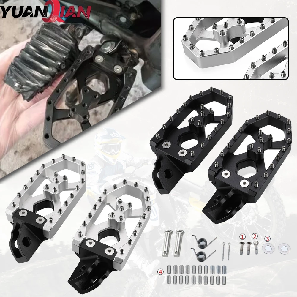 

Новые мотоциклы для Suzuki DR650 DR650/SE DR650 SE 1996-2023 2022 2021, увеличенные широкие подножки, подножки, подставки для педалей