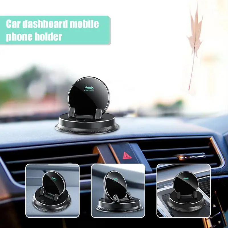 Support de téléphone portable pour tableau de bord, Support de téléphone pour véhicule, Rotation à 360 degrés, berceau de Support de camion pour Smartphones