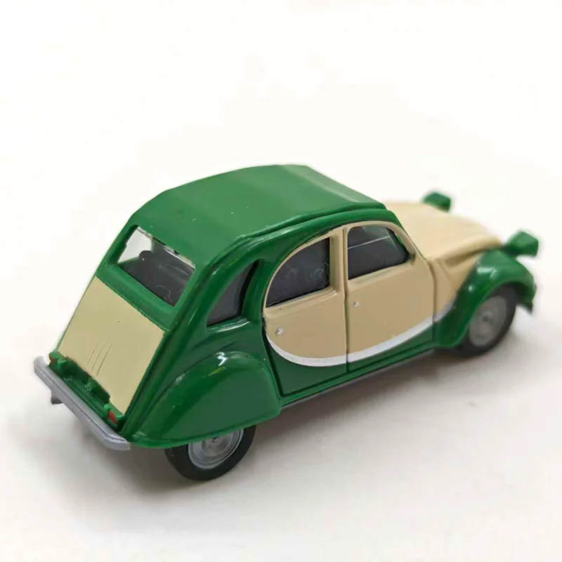HERPA 1/87 Schaal Citroen 2CV Plastic Automodel Statische Collectie Versierd Vakantiegeschenken Speelgoed