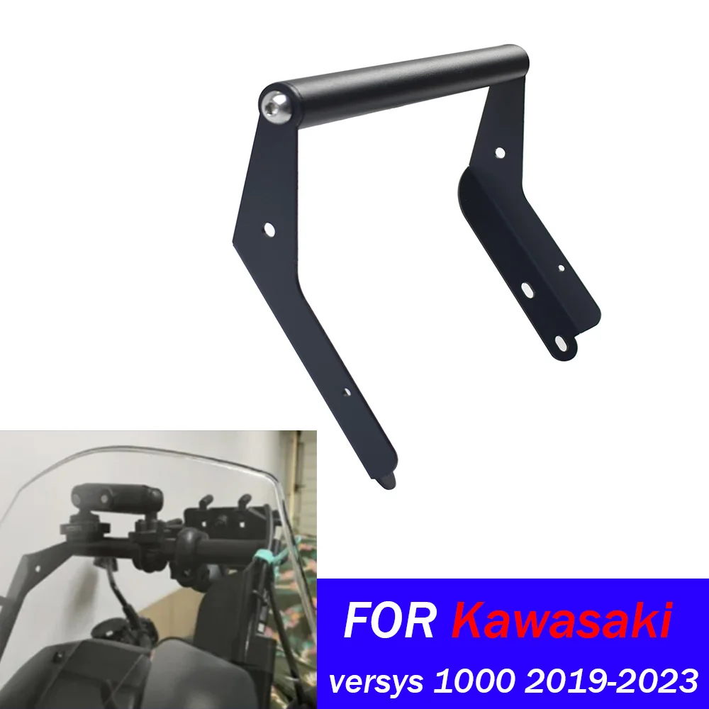 

Motorcycle Phone Holder Stand For For Kawasaki Versys 1000 2019-2023 Versys1000 GPS Navigation Plate Bracket Accessories ﻿