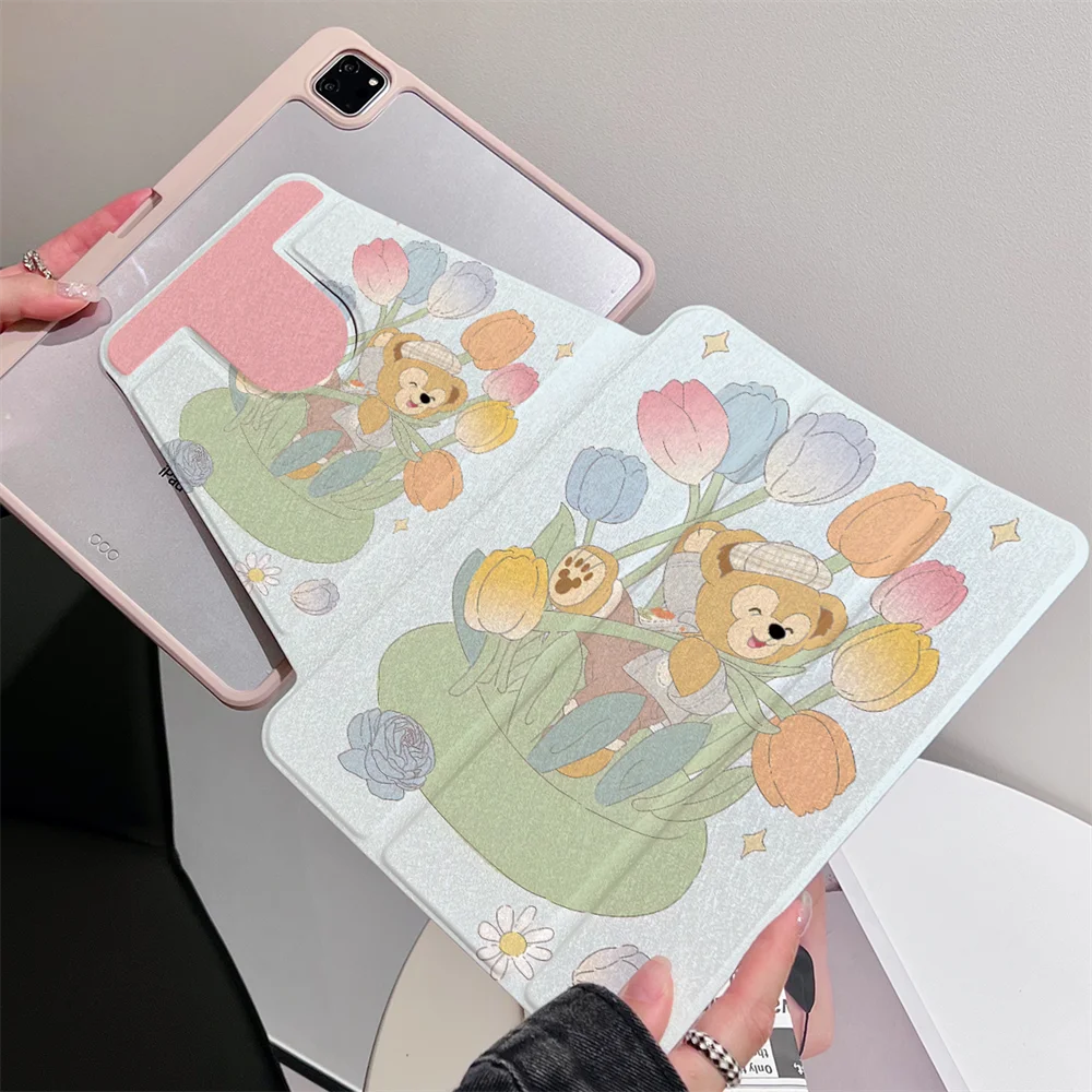 

Duffy Rotation Case For IPad Mini 7 6 8.3'' PU Magnetic Cover for 11th A16 10th 10.9 Air7 4 5 10.2 9th 8 Pro11 2024 Air 2025 9.7