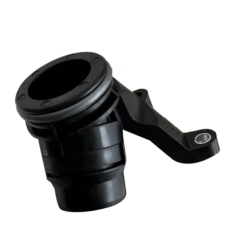 1 ピース冷却システム底部接続チューブ LR013165 下水道管コネクタホースコネクタ黒ランドローバーレンジローバー