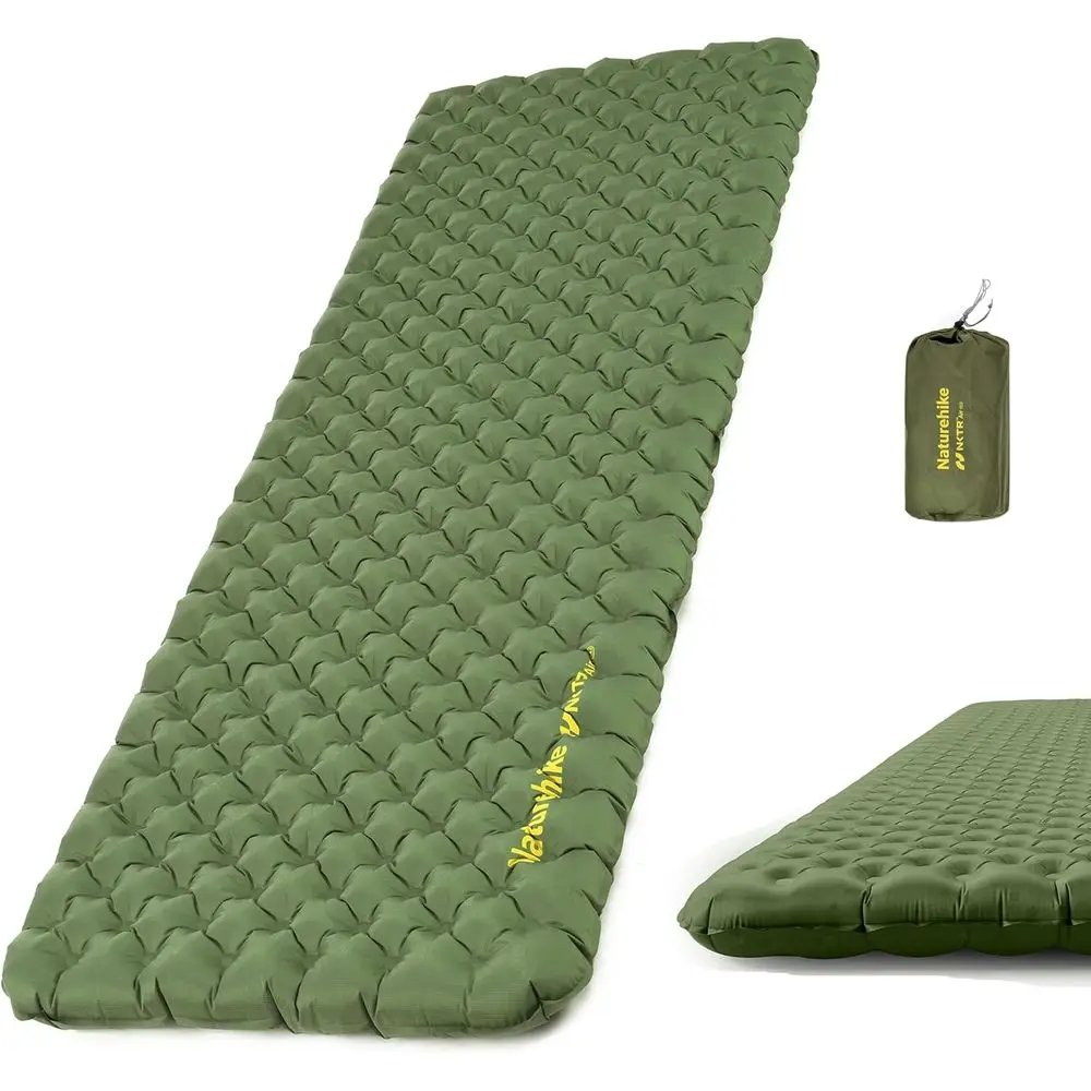 

Ultralight Insulated Sleeping Pad for Camping, Hiking, and Backpacking with Air Pump