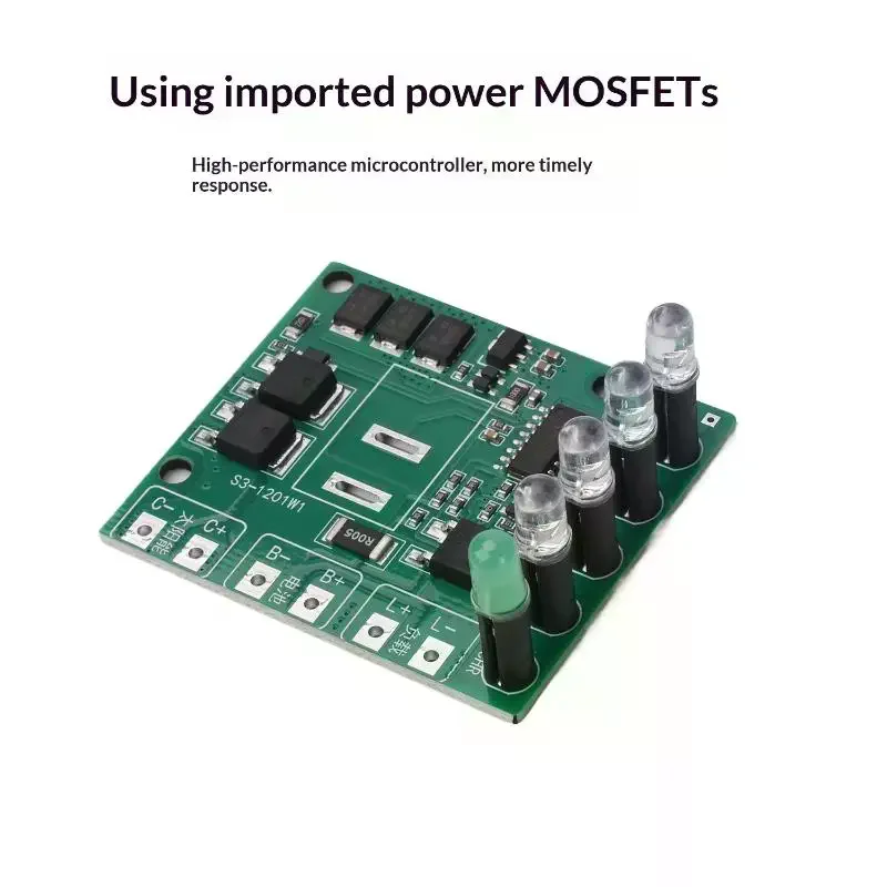 Solar Controller 12V 12A Stable Output Ternary Lithium Iron Lithium Battery Charger Module for Camper Van Travel Use