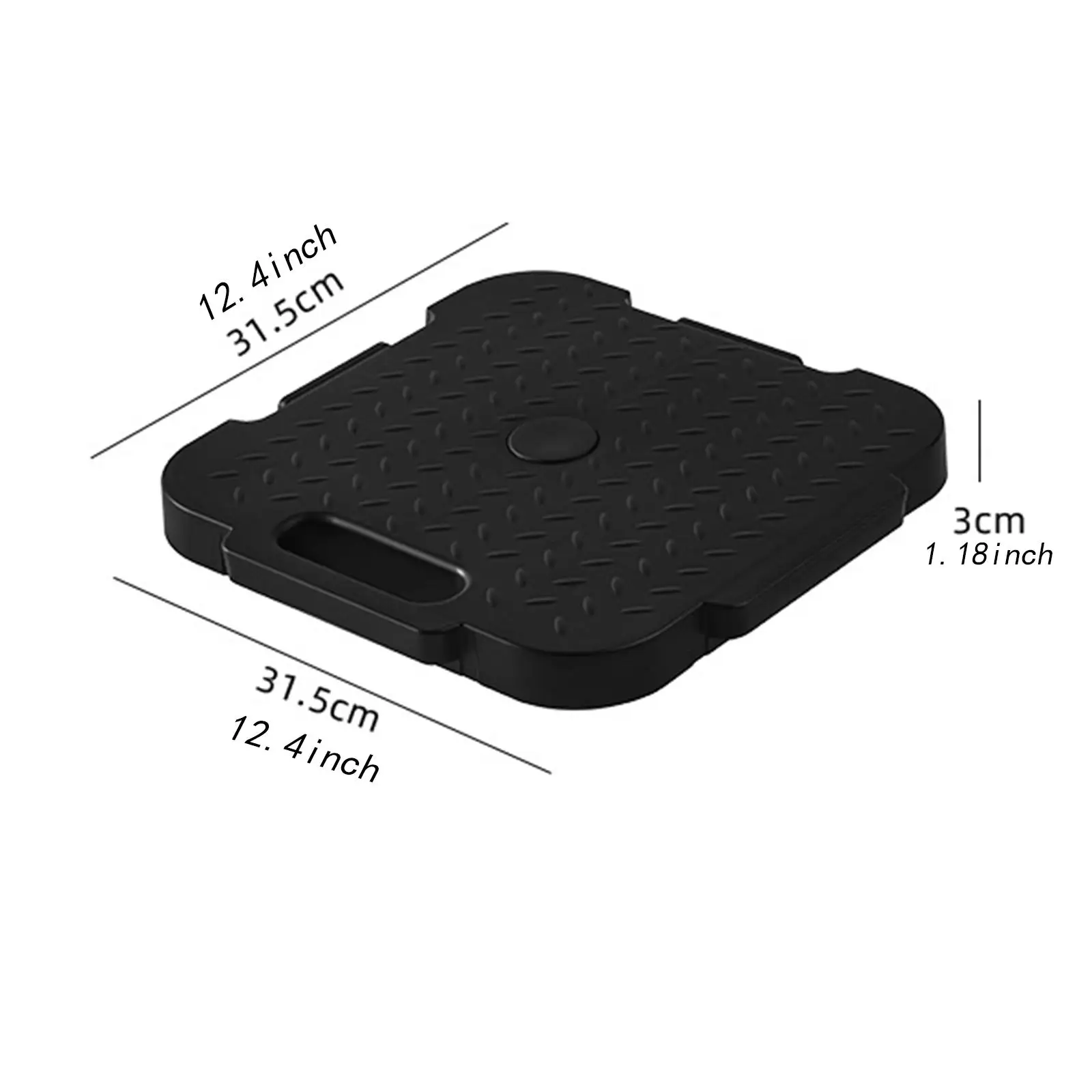 رافع دوللي متحرك غير قابل للانزلاق مع عجلات لسرير أجهزة الثلاجة