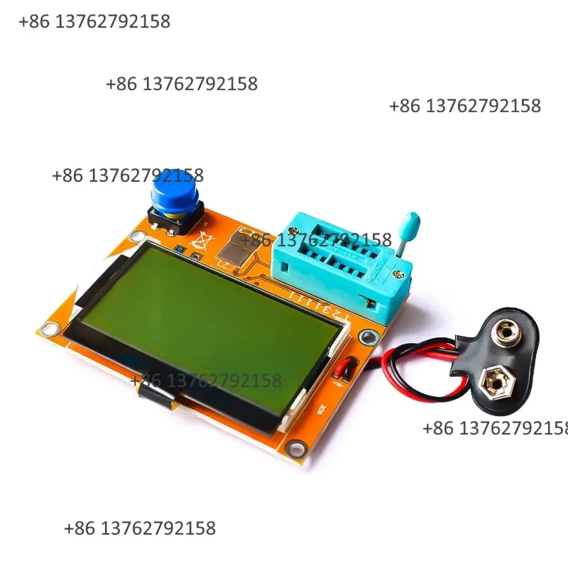LCR-T4 Graphic LCD ESR Meter Multifunctional Tester Transistor Diode Triode Capacitance Inductance SCR DIY Test Tool