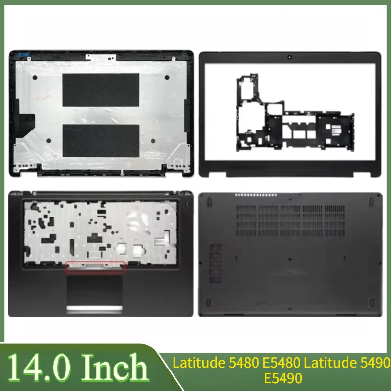 

14 "для Latitude 5480 E5480 Latitude 5490 E5490 ноутбука ЖК-задняя крышка передняя панель петли подставка для рук нижняя часть корпуса петля