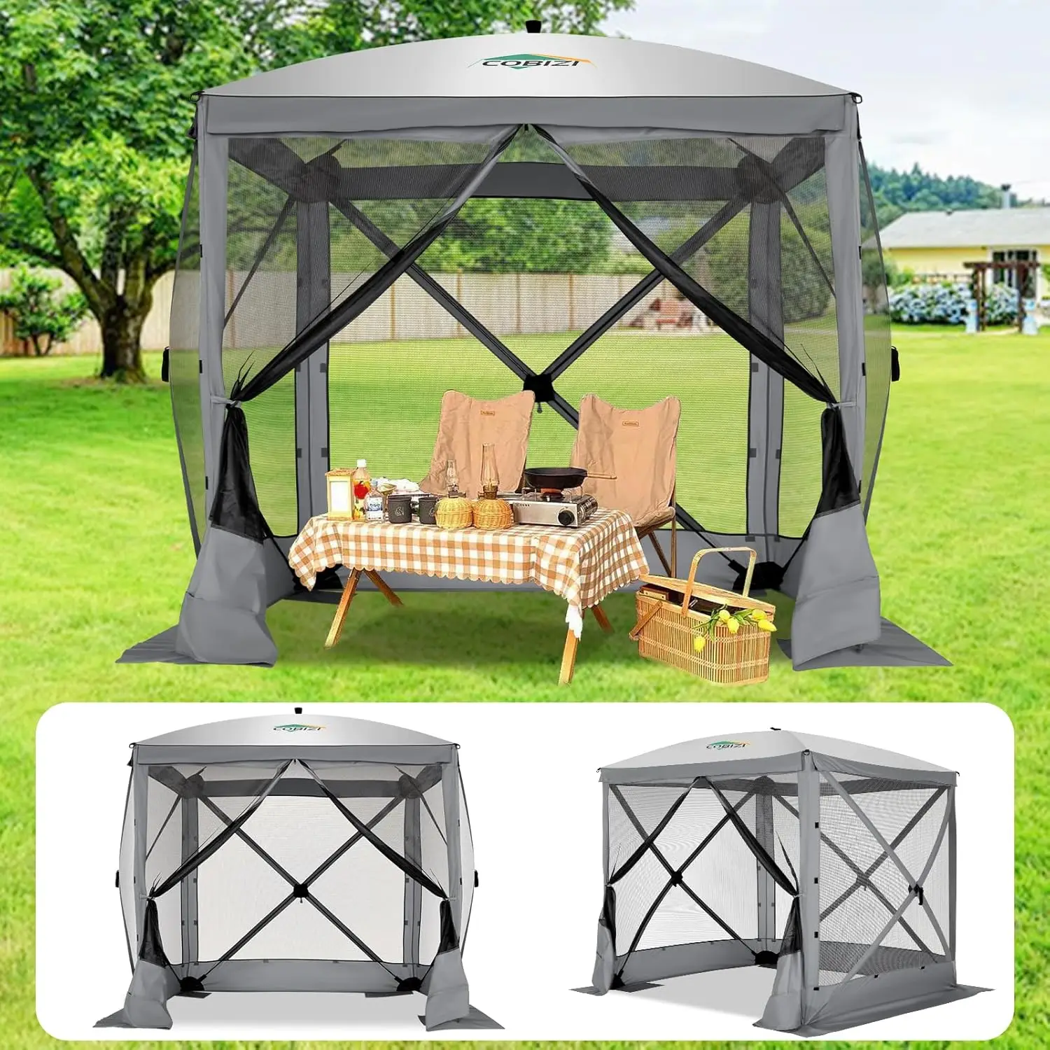 6X6 Pop-Up Gazebo T…