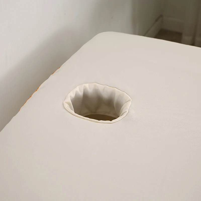 

Custom Size with Hole Beauty Salon Massage Table Bed Sheet Bedskirt Skin-Friendly Massage Sheet SPA Full Cover Funda Camilla