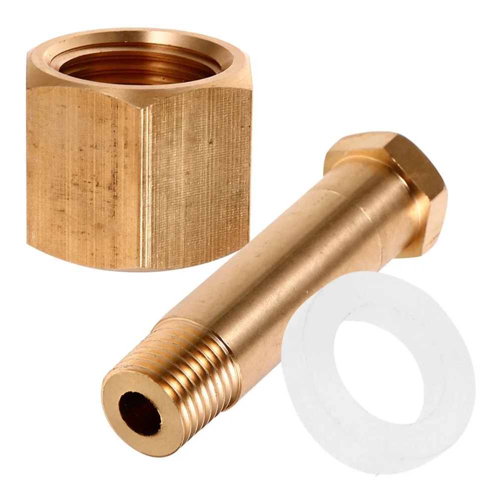 Kit de porca de conector de acessórios de válvula redutora de pressão com tampa de instalação e parafusos para proteção de tubulação
