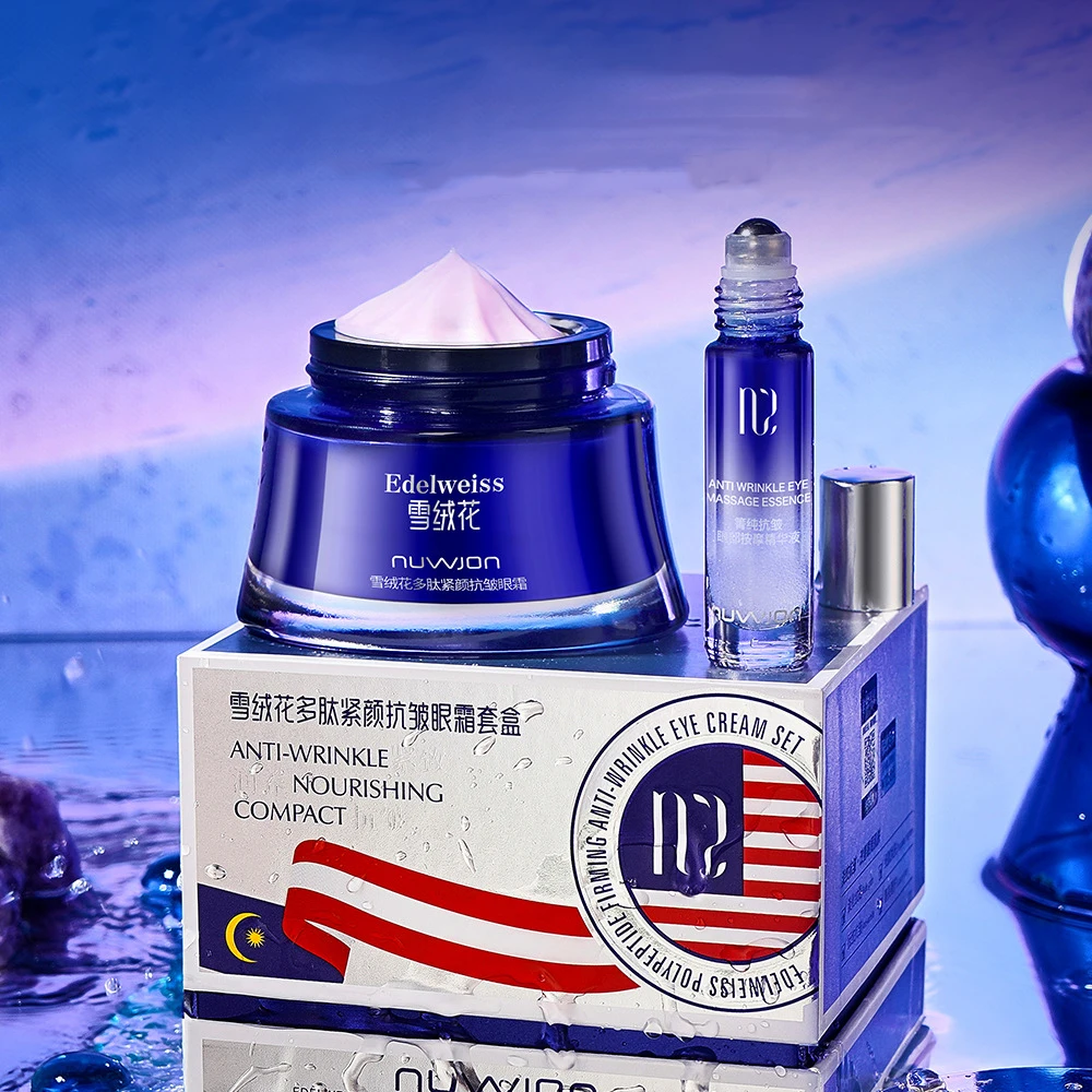 

Edelweiss Peptide Tightening Anti Wrinkle Eye Cream Lifting Beauty Improves Dry Rough Brighten Skin Around Eyes Eye Care Cream