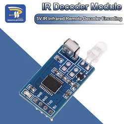 5V zdalny dekoder na podczerwień kodowanie nadajnika i odbiornika moduł bezprzewodowy dla Arduino