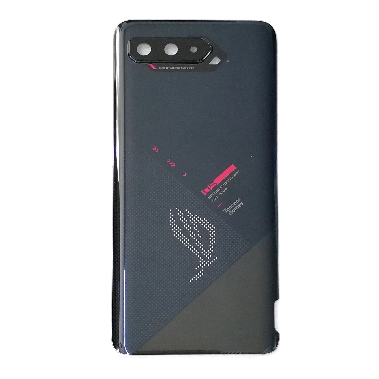 Imagem -02 - para Asus Rog Telefone 5s Zs676ks Zs673ks Zs673ks1b048in I005db I005da Habitação Capa de Bateria Porta Traseira 6.78